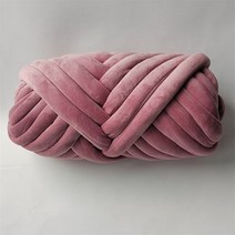 자이언트얀 망고실 벨벳 두꺼운실 뜨개질 1KG 두꺼운 슈퍼 부피가 큰 두툼한 원사 손 짠 실 바구니 담요 카펫 거대한 DIY 팔 니트, 분홍