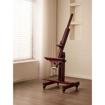 미술학원 대형 이젤 원목 각도 스탠드 그림 작업 화판