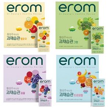 이롬 황성주박사의 과채습관 4mix 옐로우1 그린1 퍼플1 트로피컬1, 64팩, 190ml
