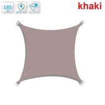 대형 파라솔 야외 민물 낚시 그늘막 방수 햇빛 가리개 보호 그늘 항해 캠핑 천막 캐노피 정원 파티오용 크기 3x5m 3x6m, khaki+3x4m