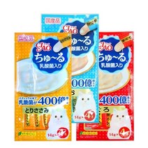 이나바 고양이 챠오츄르 간식, 유산균 가다랑어, 12팩
