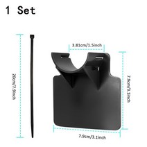 1pcs 수영장 파이프 고정 홀더 마운트 지원 ​​파이프 30-38mm intex 지상 물 위 들어오는 호스 브래킷 케이블 타이, 1 세트 스타일리아
