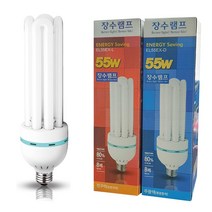 장수램프55W 절전 삼파장전구 26mm소켓업소용, 퍼플리션 1, 퍼플리션 전구색 오렌지색, 퍼플리션 본상품선택
