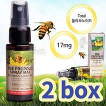 비프로폴리스 스프레이 2통 청소년 성인 인후 인두 목 목에좋은차 70대 부모님 50대 10대 항산화제 분무