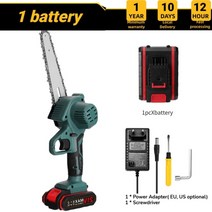 dwe7492 dcs571 전지톱 21v electric pruning saw 충전식 2 배터리 전기 톱, 배터리 1개, 유럽 ​​연합
