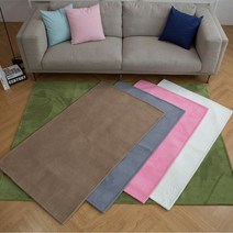 [ILLU](리앤데코)잇템러그 100x150cm 쇼파 물세탁 샤기카페트 롱파일 극세사 샤기 세사 파일 거실 고급 페트_hAeEA