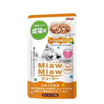 먀우먀우 쥬시 파우치 70g 고양이 간식, 1개, 닭다리살