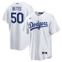 [해외] 나이키 저지 유니폼 MLB 무키 LA 다저스 홈 플레이어 네임 저지 화이트 871679