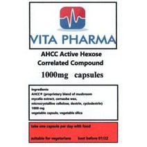 비타파마 ahcc 표고버섯 균사체 추출물 1000mg 120캡슐 버섯 컴파운드, 상품선택