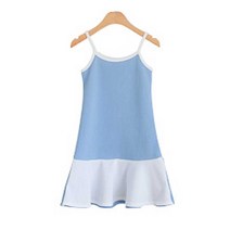 여름 여아 롱나시 끈드레스 원피스 자매룩 코디