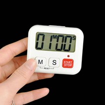 HAPTIME 디지털 자석 타이머, 화이트, 1개