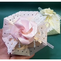 장미꽃 탁상방향제 종이접기DIY