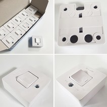 MDO4520 일신 노출 사각 스위치 x1박스(20개) (10A 250V) 조명 (조명스위치/하나로마켓/텀블러스위치/사각텀블러스위치)