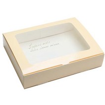 파스텔 베이지 창박스 24 x 18.5 x 5cm, 1개