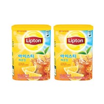 립톤 아이스티 레몬 907g, 2개