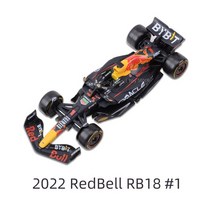 취미 수집용 자동차 차량 모형 Bburago 1:43 Alfa Romeo C42 F1-75 RB18 RedBull F1 포뮬러 자동차 다이 캐스팅 차량 소장 모델 레이싱 완구, 10 2022 RB18 1