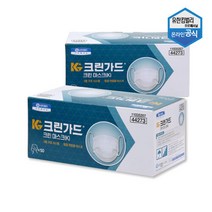 유한킴벌리 크린가드 크린 마스크 실끈형 50매 x 2카톤 44273, 단품없음