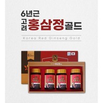 고려인삼유통 6년근 고려홍삼정 골드 + 쇼핑백 세트, 1박스, 960g, 3개