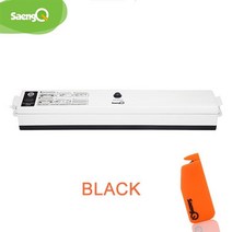 진공포장기 saengq 전기 진공 실러 포장 기계 15pcs 식품 보호기 가방 상업 실링기, 협력사, 검은 색, 110v-I