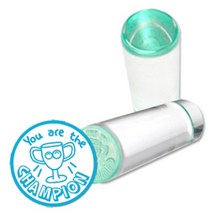 [리틀램스쿨][stamp] 크리스탈도장 Champion (Trophy)