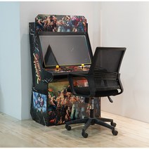 홈 아케이드 레트로게임기 미니 오락기 오락실 가정용 고전, 17인치블랙회오리바람키16G8000게임