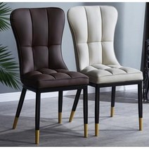 거실 주방 편한식탁의자 현대식 식탁의자, 화이트, 올블랙