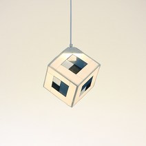 [무료배송 A/S10년](Moongkle)조각보 큐브 펜던트 LED10W, 5700K, E1