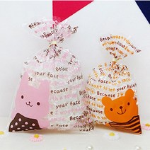 곰돌이 유치원선물포장 답례품준비물 20p OPP필름