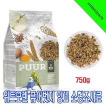 위트모렌 애니몰파크 퓨어벗지 잉꼬사료750g 잉꼬사료 소형조사료 수입새사료 사랑앵무새사료 새사료 새모이 사료, 1개