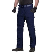 FREE SOLDIER 남성용 아웃도어 바지 립스톱 밀리터리 전투 EDC 카고 팬츠 경량 하이킹 작업 바지 (카키 34W/32L)