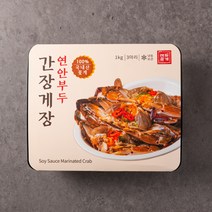 [레드꽃게] 연안부두 밥도둑 맛있는 간장게장 [1kg] 양념게장 [700g](국내산), 양념게장[700g], 1개, 700g