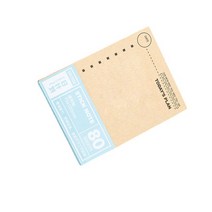 메모지 일일체크 체크리스트 시간일정표 주간일정 메모장, 4.간단 일정표(브라운)