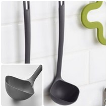 위월천 이케아 국자 그레이 31CM 주방조리도구 국물국자 주방국자 롱국자