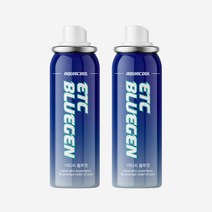 아쿠아쿨 이티씨 블루젠 100ml / 에틸클로라이드 냉각 쿨링스프레이 통증완화 부종경감, 2개, 1개
