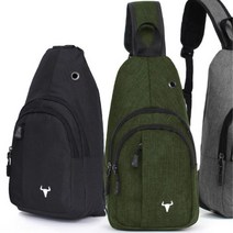 이어폰홀 분리수납용 유럽여행용 천 백 남자스포츠