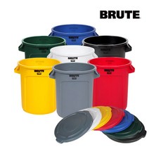브루트 [브루트] BRUTE 벤티드 75L+뚜껑 세트, 화이트, 화이트