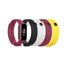 다린 갤럭시 핏E 컬러스트랩 스마트밴드 워치 R375, 1개, 블랙