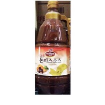 [더착한푸드]돈까스소스(대상 1.8L) 식자재마트 대용량 업소용 돈까스소스 돈까스양념 액상소스, 1.8L, 1개