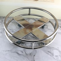 이동식 육수통 국통 받침대 바퀴형 업소용 급식 원형, F 스켈레톤 직경 42cm