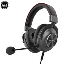 가벼운헤드셋 블랙 하이파이 게이밍 조명 헤드셋 3.5mm 전문 게이머 스테레오 헤드폰 PS4 XBOX ONE 용 컴퓨터 이어폰 장착, [01] black, 01 black