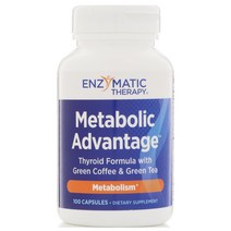 엔자이매틱 테라피 메타볼릭 어드벤티지 Enzymatic Therapy Metabolic Advantage Metabolism 100 캡슐