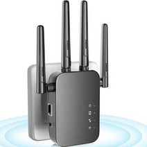 2022 새로운 500m 4G 5G 무선 와이파이 리피터 300Mbps 네트워크 라우터 익스텐더 신호 증폭기 2 안테나 부, 02 4 antennas_02 미국 플러그