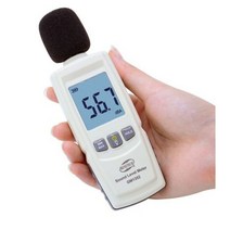 다용도 디지털 소음 측정기, 혼합색상, 3개