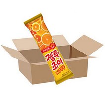 젤루조아 제주감귤 35입 쭈쭈바 아이스크림 하드 맛있는 여름간식 빙과 아이들간식