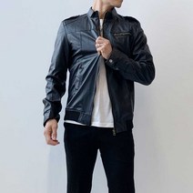 라이더 남성 가을 블랙 데일리 자켓 패션 코디 여행 점퍼 남자재킷 인조가죽 잠바 남자 빈티지 룩 바이크
