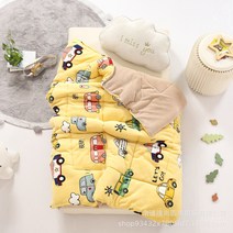 QINGHAIZHEN 겨울 아동용 양털극세사 벨벳 이불 _q22