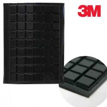 블랙 사각 미끄럼방지 노트북 범폰 안전필수템 안전사고예방