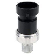 Chevrolet Oldsmobile Buick Pontiac 25036853 12635954 D1809A 90336039의 오일 압력 스위치, 하나, 블랙 & 실버