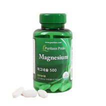 퓨리탄프라이드 마그네슘 500 (100일분100정), 단품, 단품