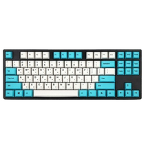 앱코 HACKER K512 체리쉬 염료승화 PBT 텐키리스 체리 게이밍 키보드, 청축